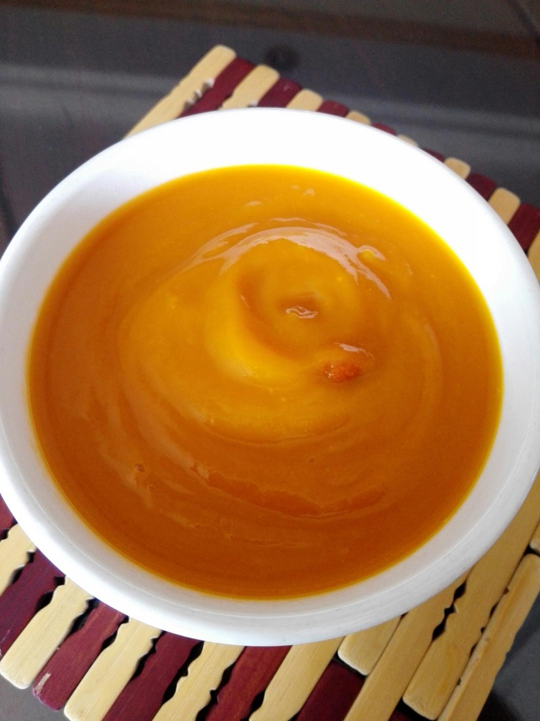 韩式南瓜粥（无糯米粉版，超快超简单版）的做法