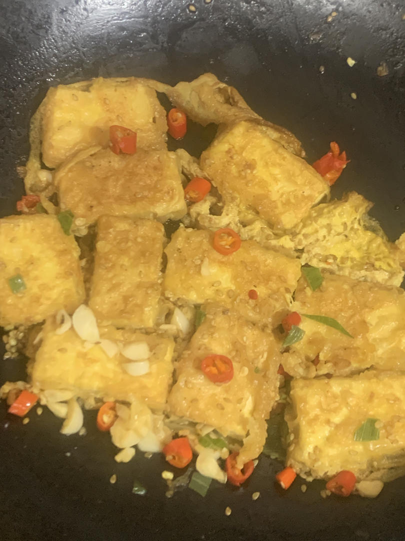 香煎豆腐