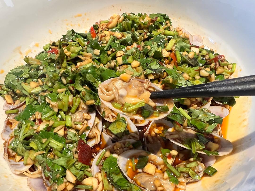 凉拌花甲-捞汁花蛤