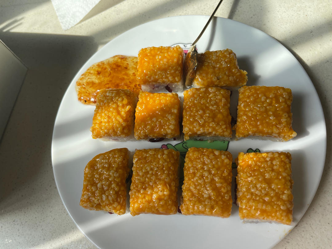 模仿西贝黄米凉糕～蓉儿