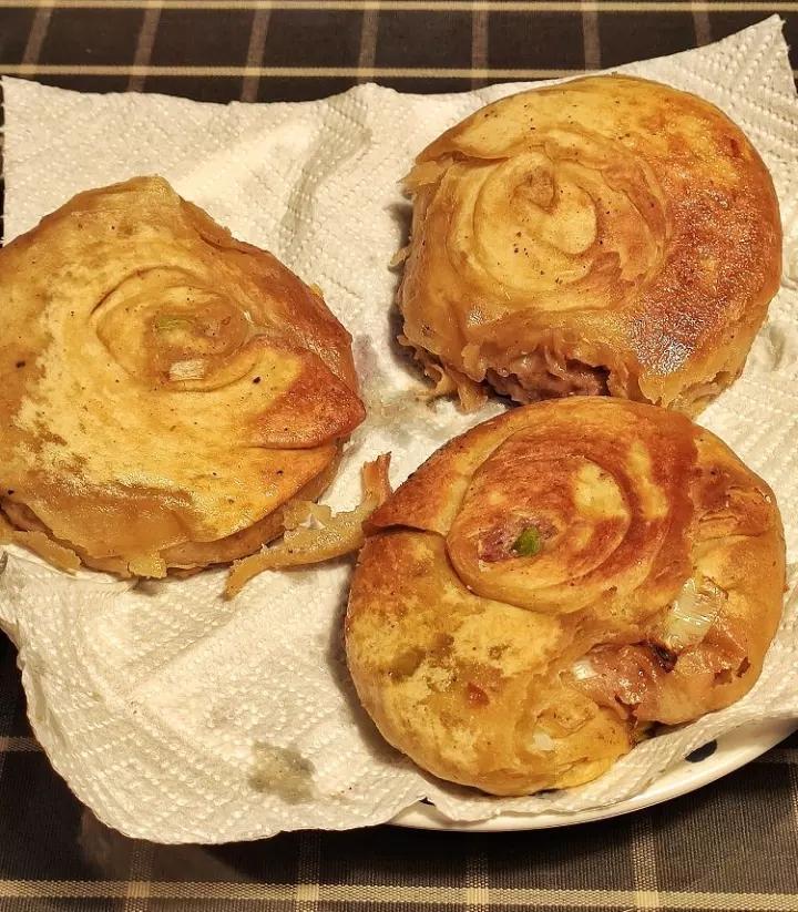 香酥牛肉饼