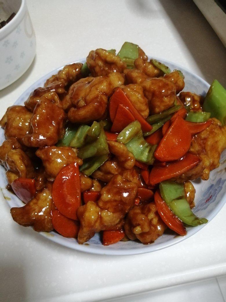 焦溜鸡胸块