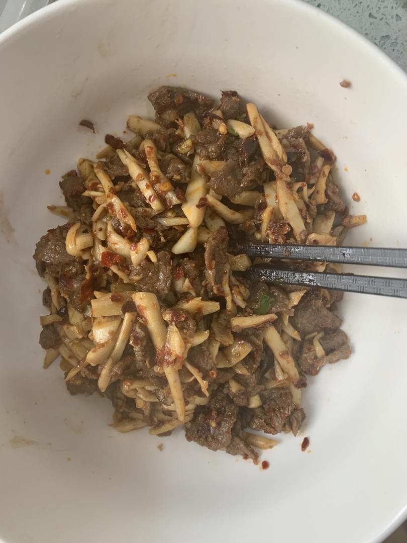 超好吃的牙签牛肉