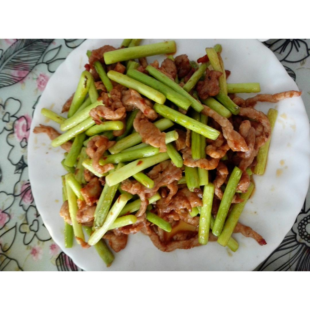 蒜薹炒肉