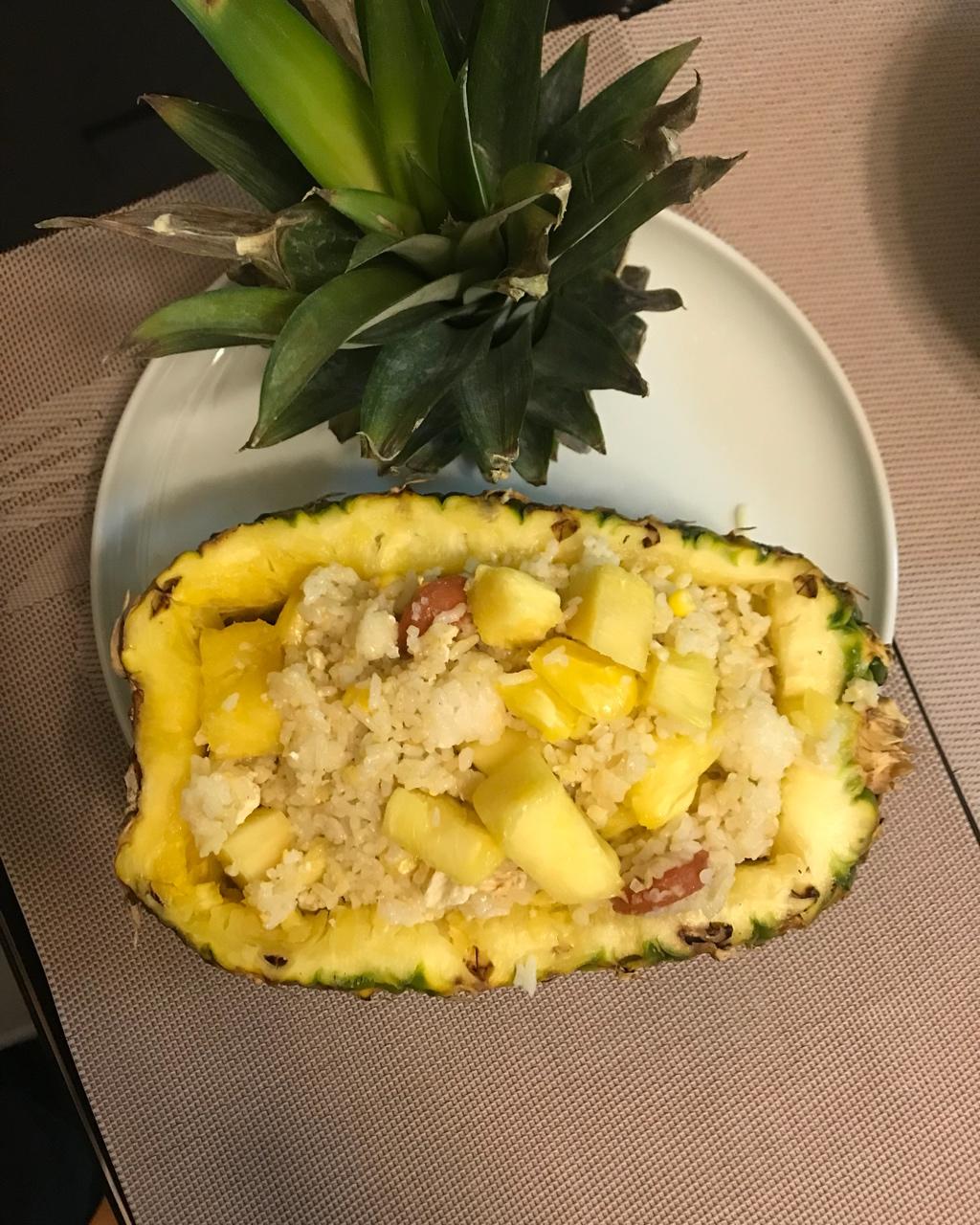 培根菠萝饭