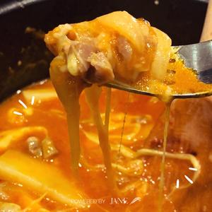 韩式芝士年糕炖鸡的做法 步骤11