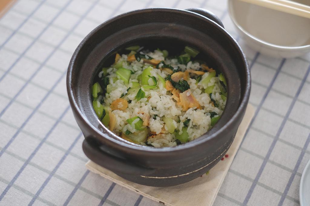 奶奶的猪油菜饭(小森林土锅)