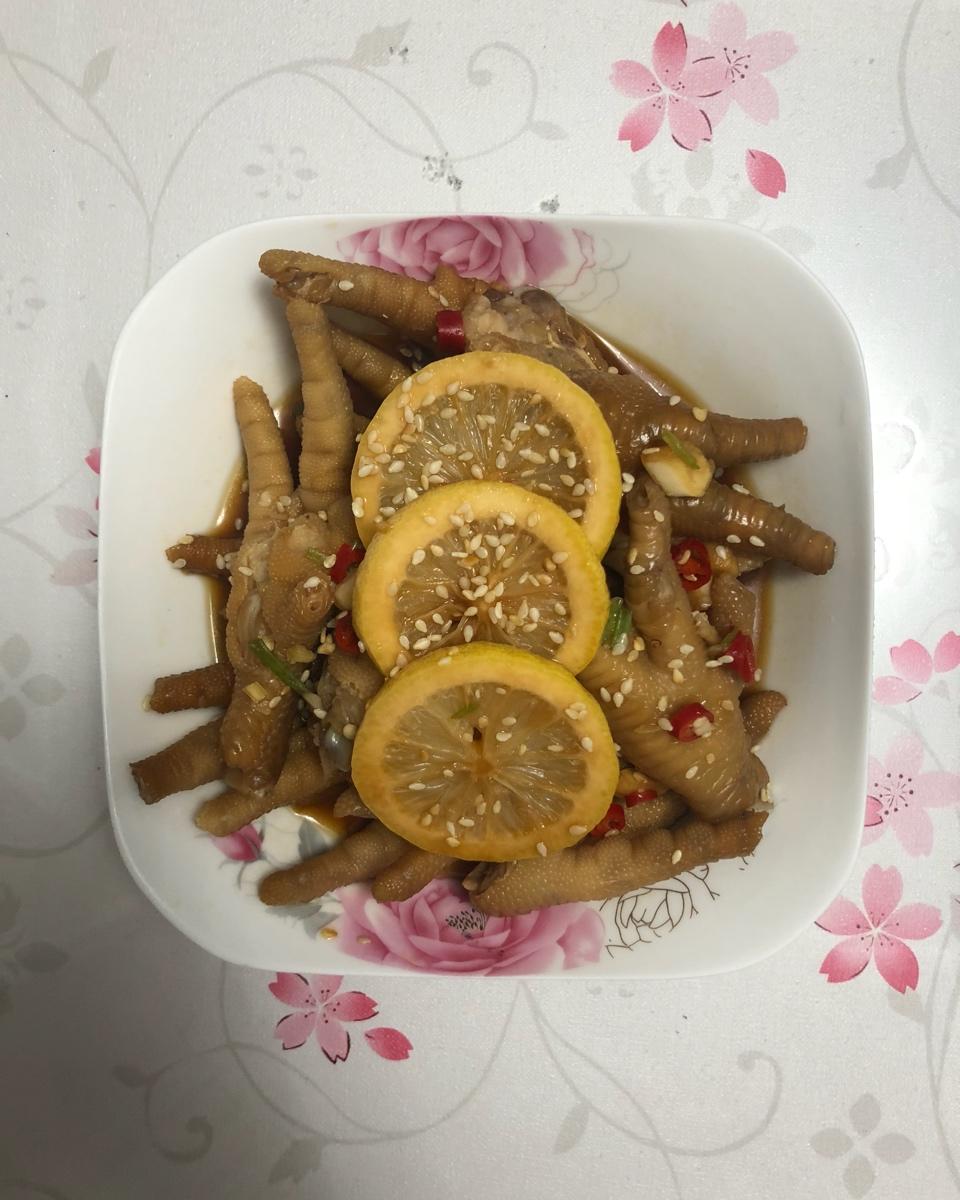 柠檬鸡爪