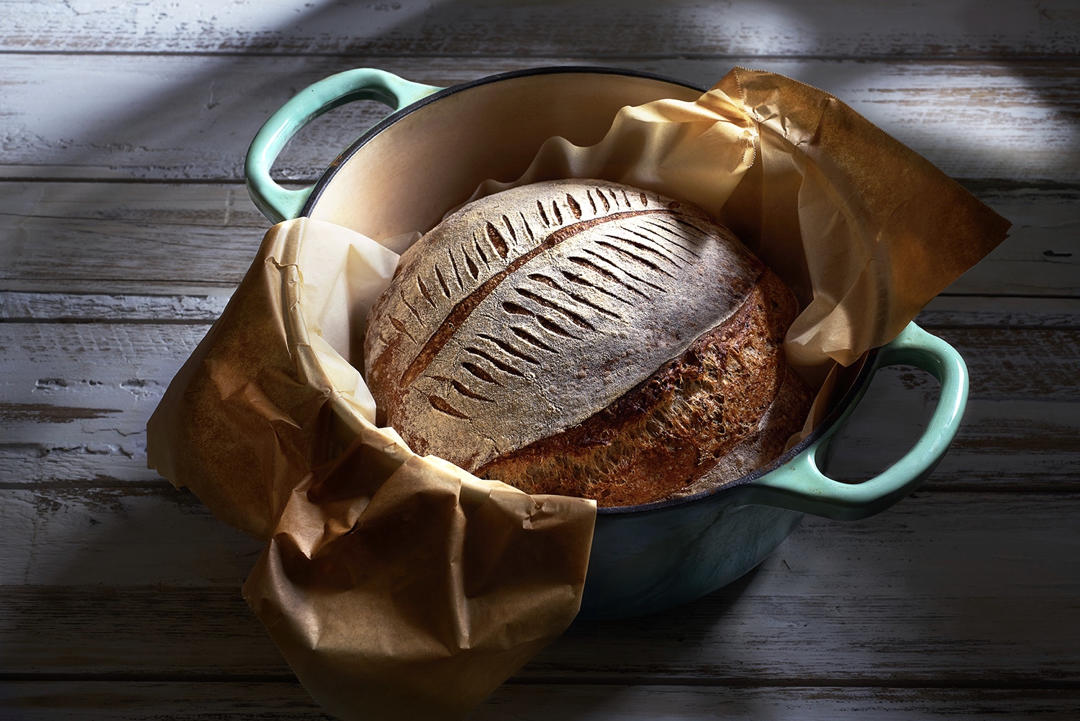 视频教程 天然酵种欧包 基础配方＆制作流程