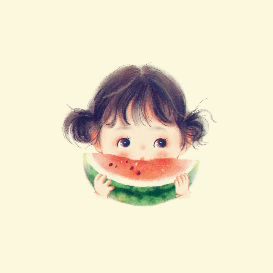 小西爱吃西瓜