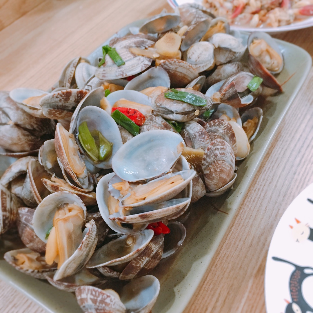 爆炒花蛤