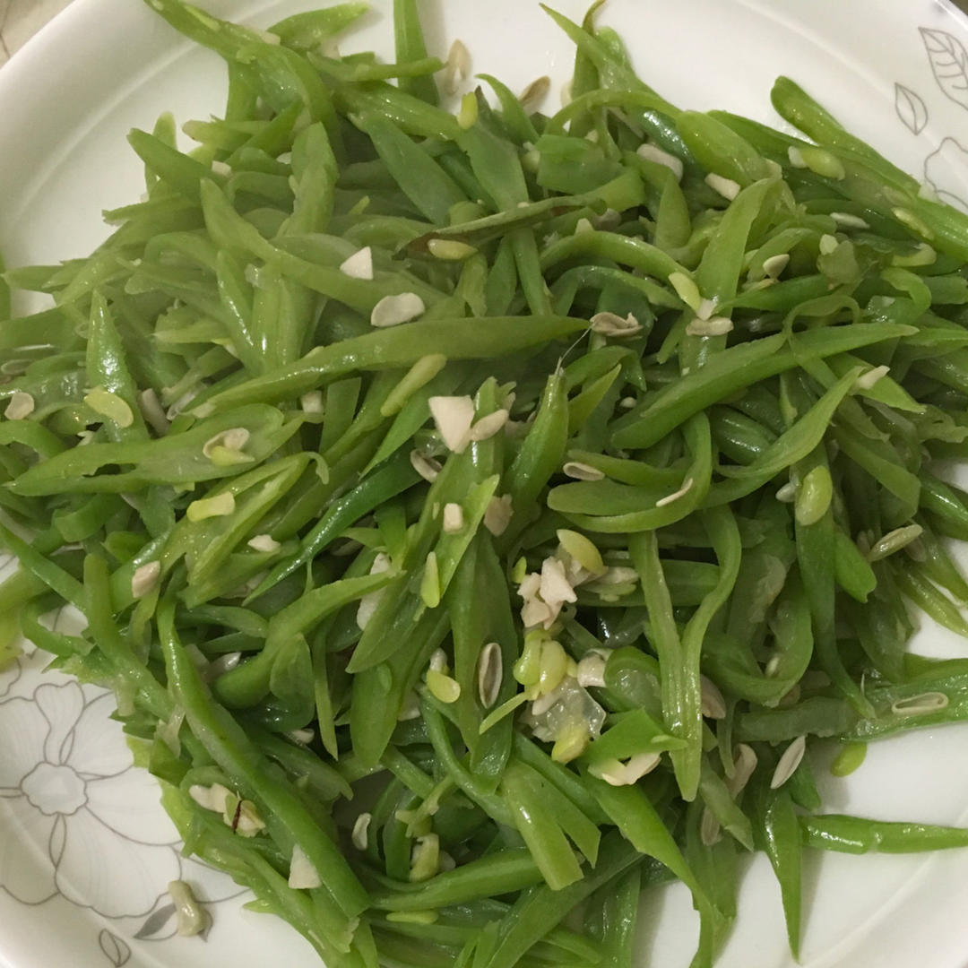 清炒扁豆丝