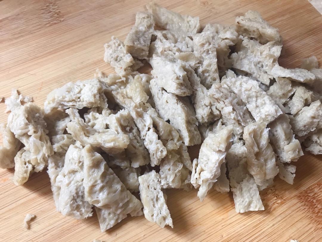 自制面筋，凉皮