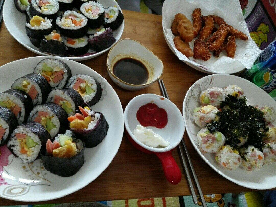 家常寿司，饭团