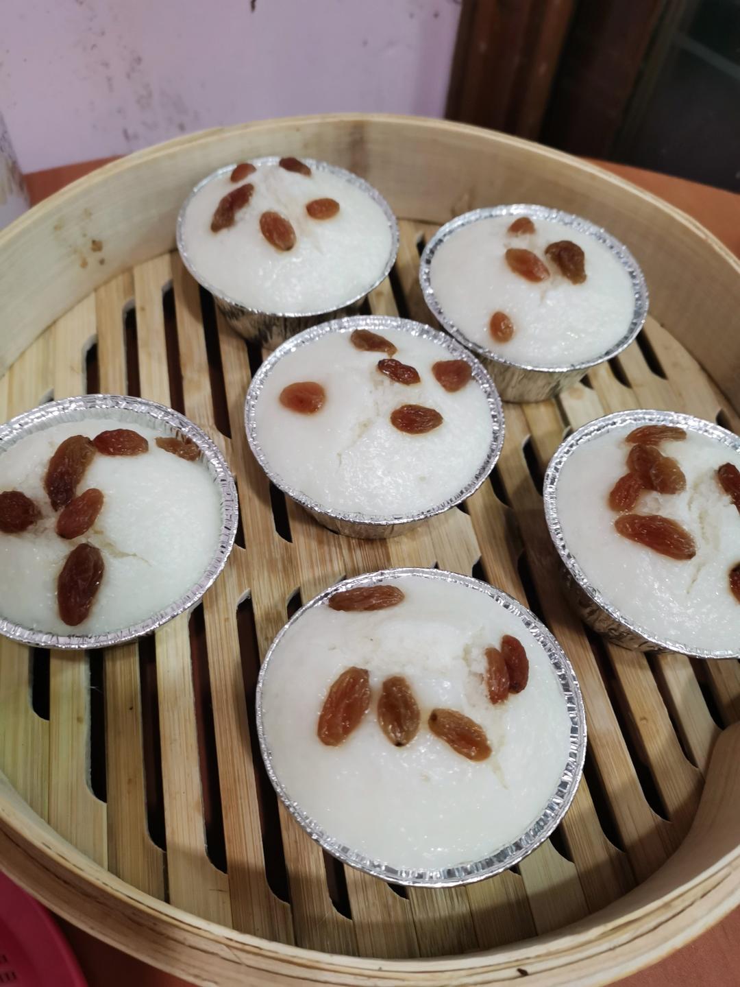 一次成功的奶香米糕