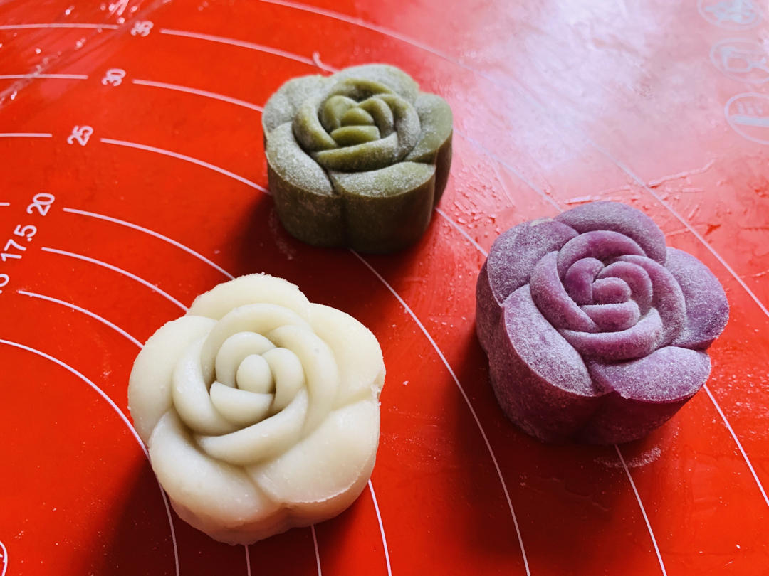 中秋｜清新的抹茶冰皮月饼🌿抹茶控必备‼️