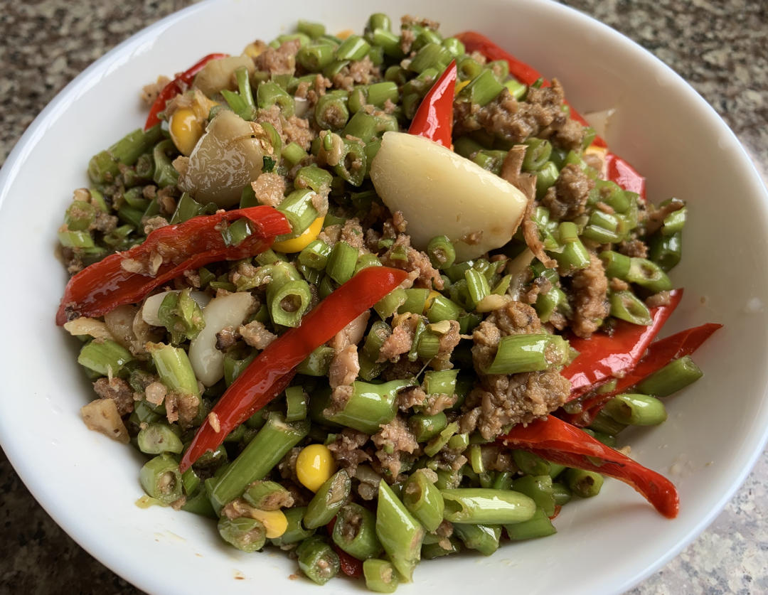 香辣下饭空心菜梗