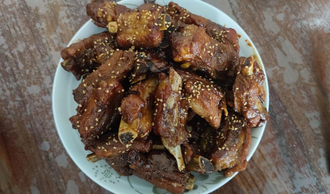 糖醋排骨/糖醋小排（不放油）（12345口诀做出正宗上海本帮）