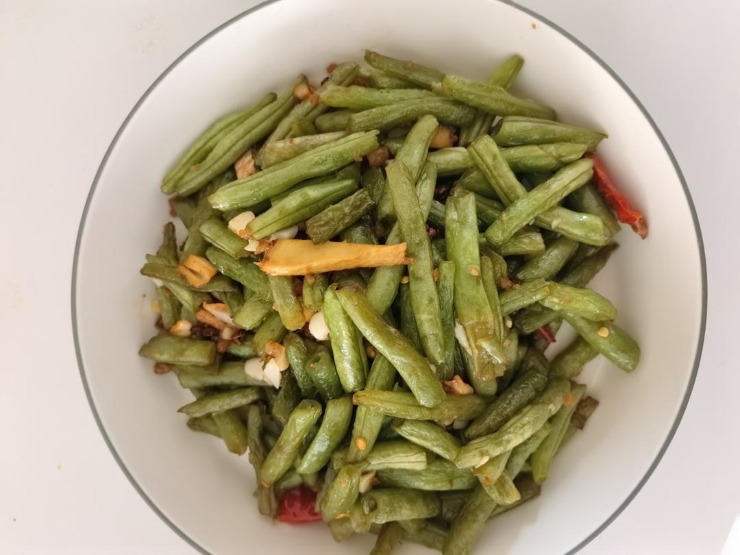 家庭版干煸豆角