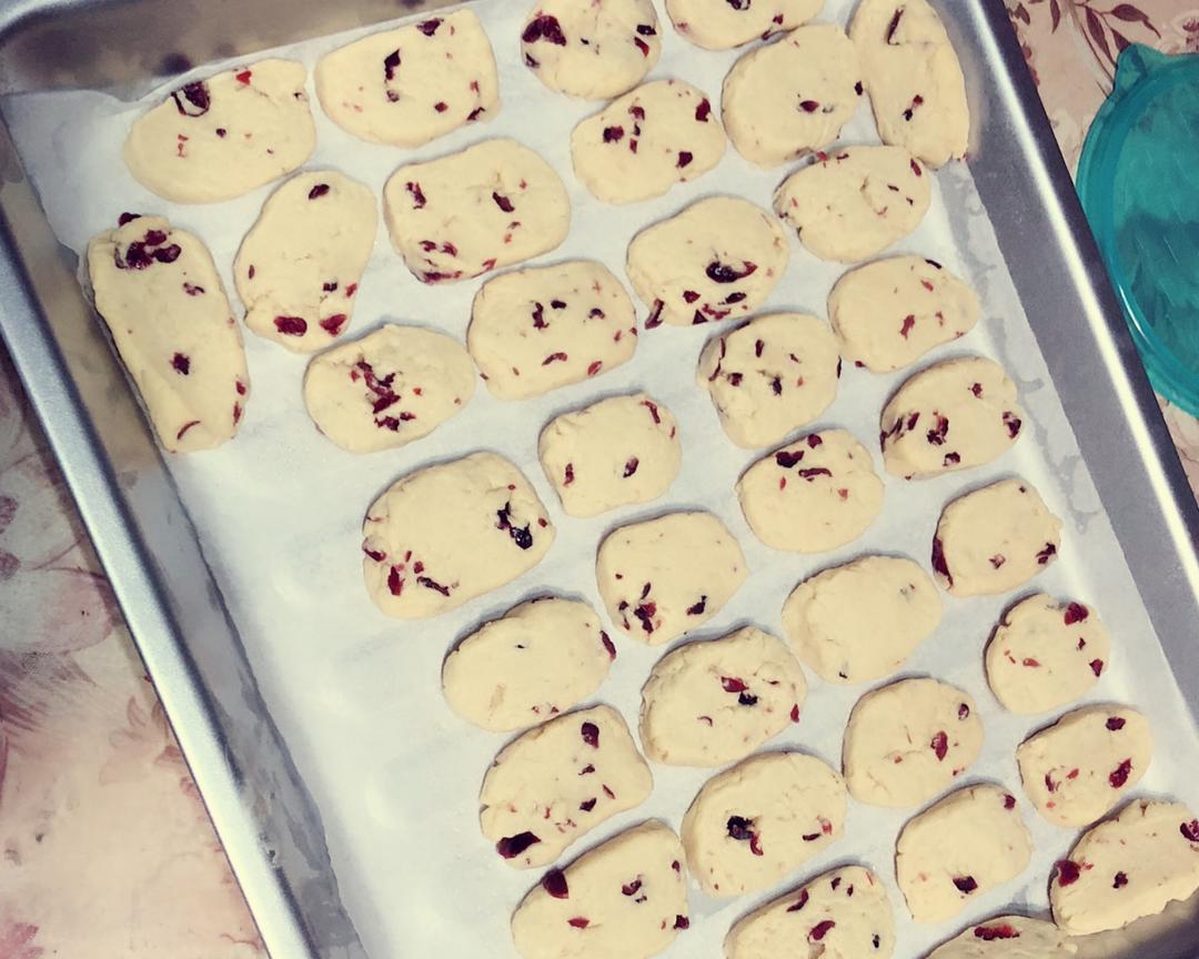 🍪蔓越莓饼干🍪的做法