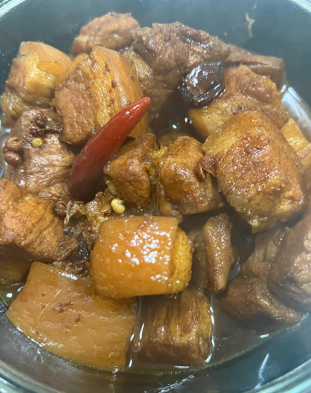 不焯水不放油的家常红烧肉