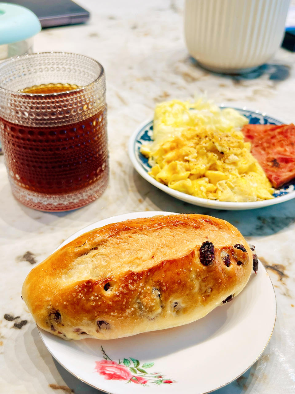 奶香松软的葡萄干面包｜有手就会