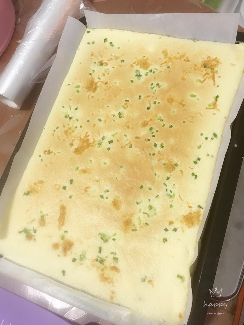 怎么卷都不裂的肉松蛋糕卷