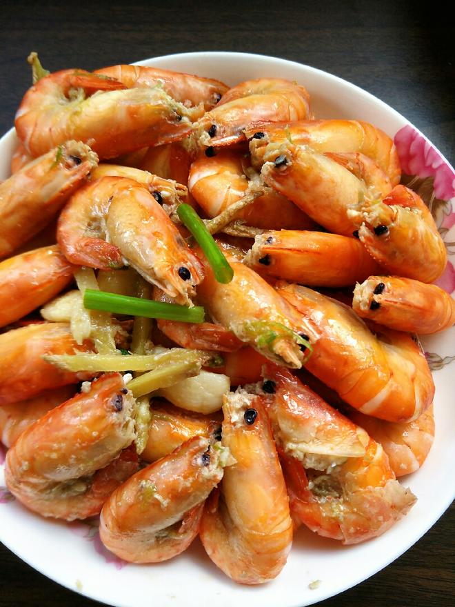 姜葱大头虾的做法