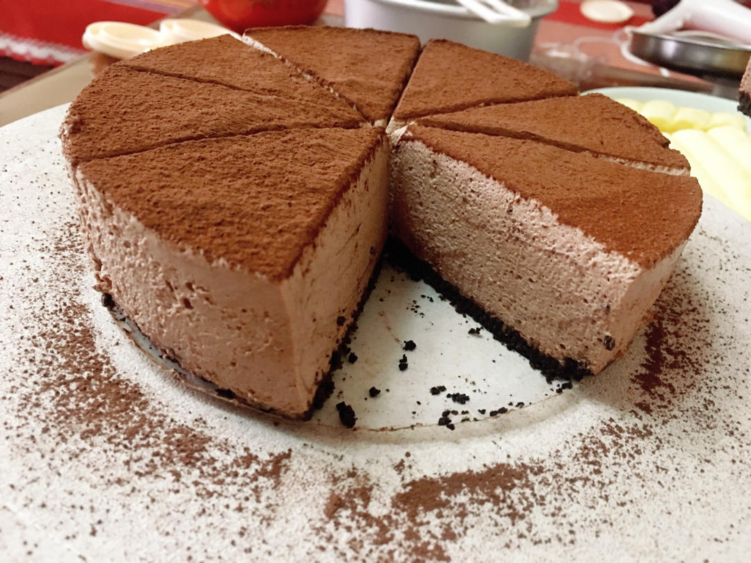 第一次就会成功的巧克力慕斯蛋糕（6寸）