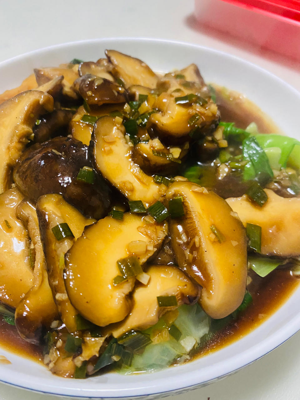 蚝油香菇小油菜