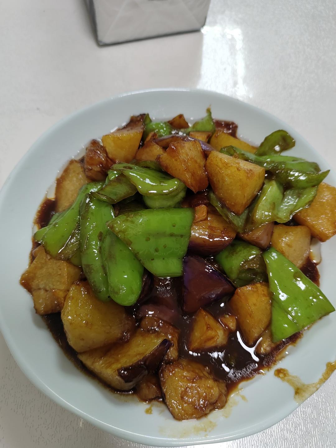 超级下饭的地三鲜