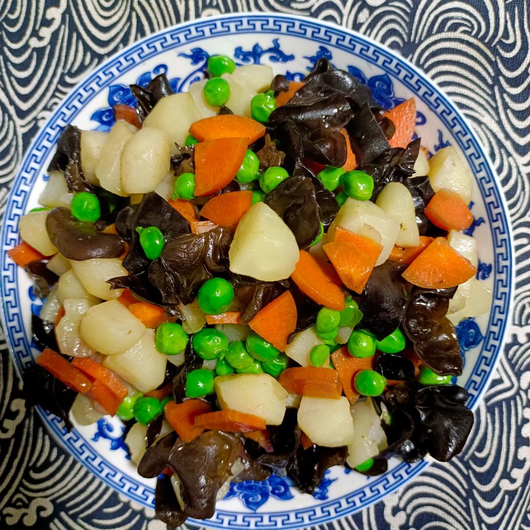 [纯素Vegan］炒马蹄（荸荠）