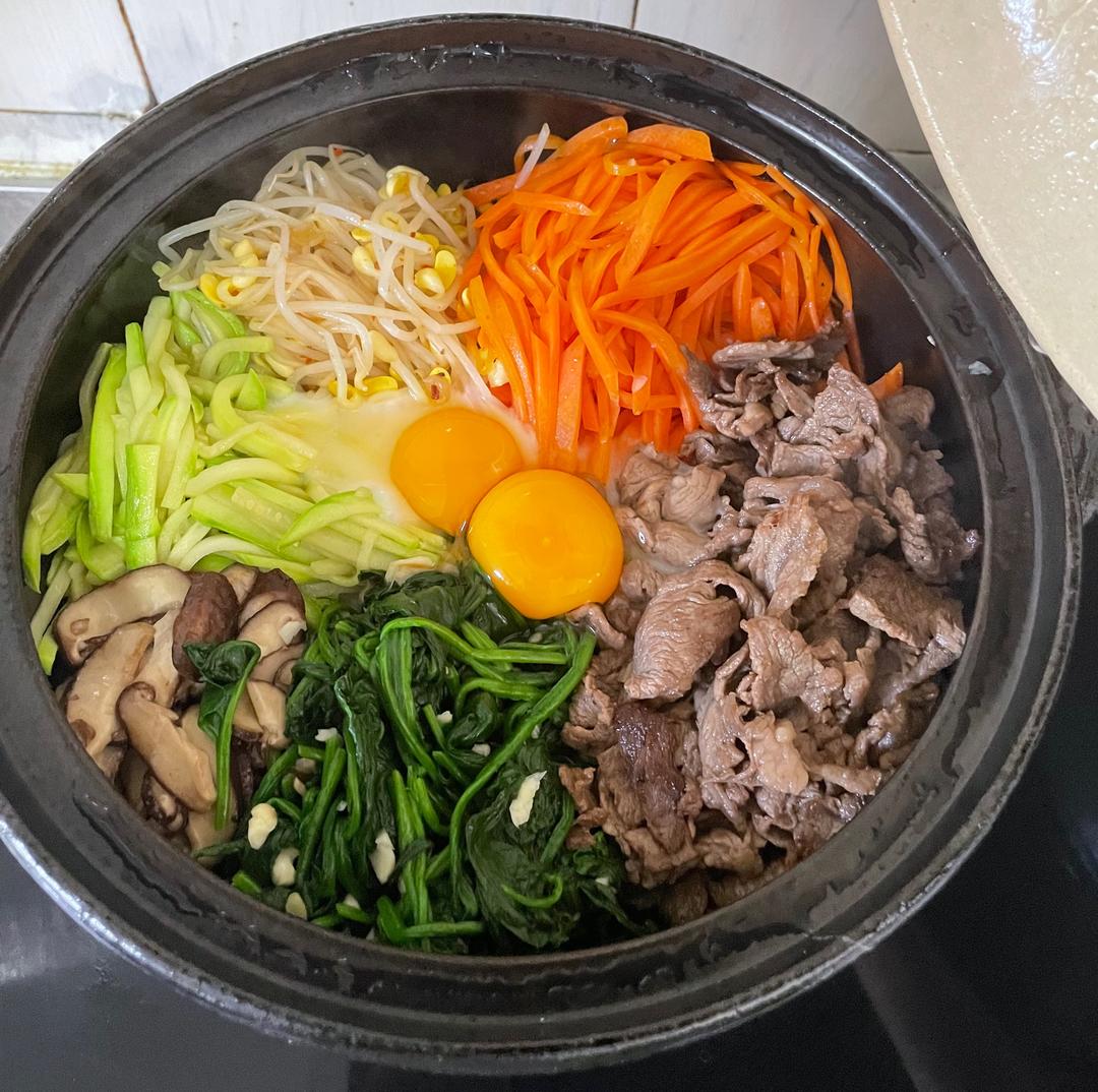 石锅拌饭的做法