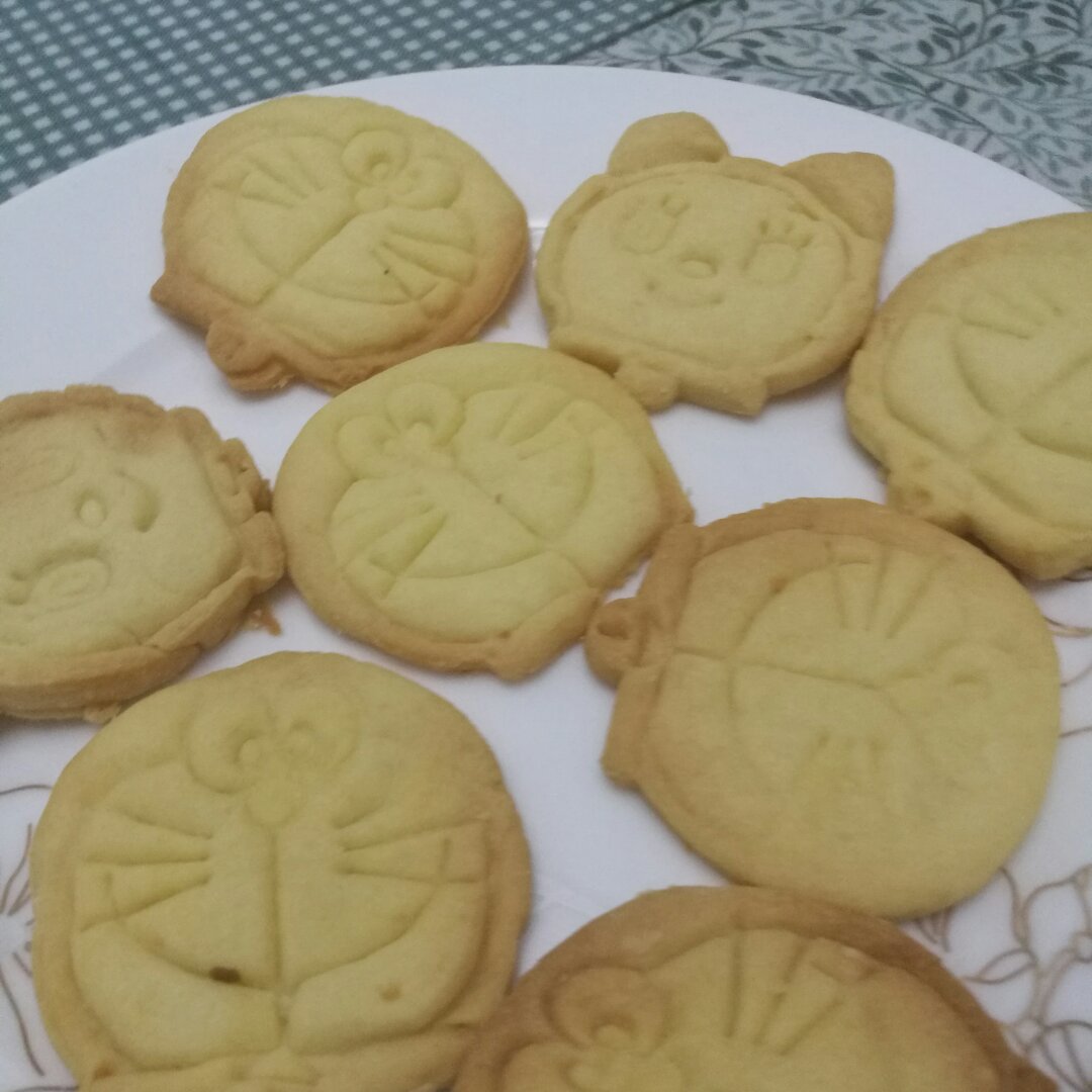 甜脆酥的黄油曲奇饼干