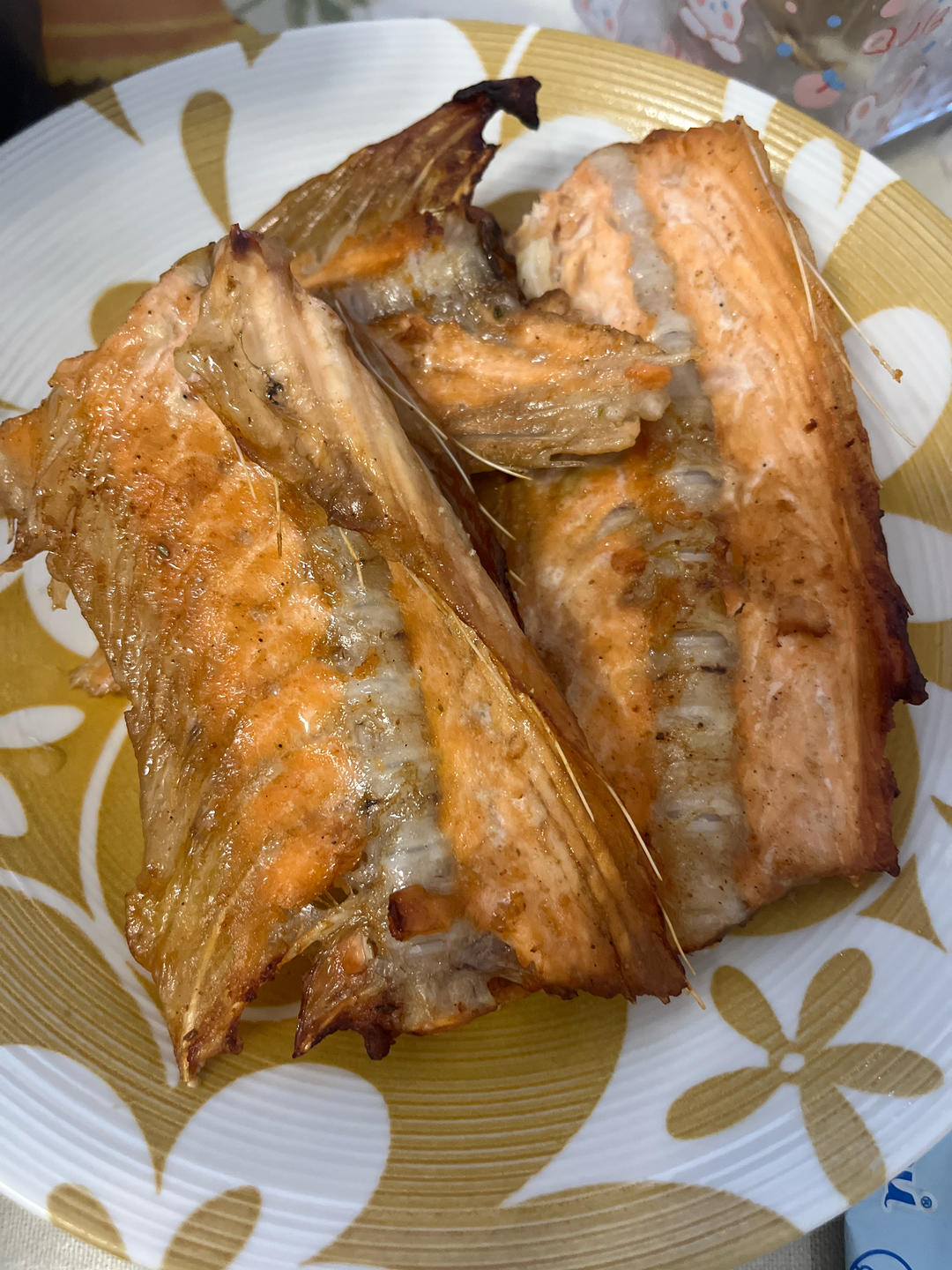 烤三文鱼骨（空气炸锅版）