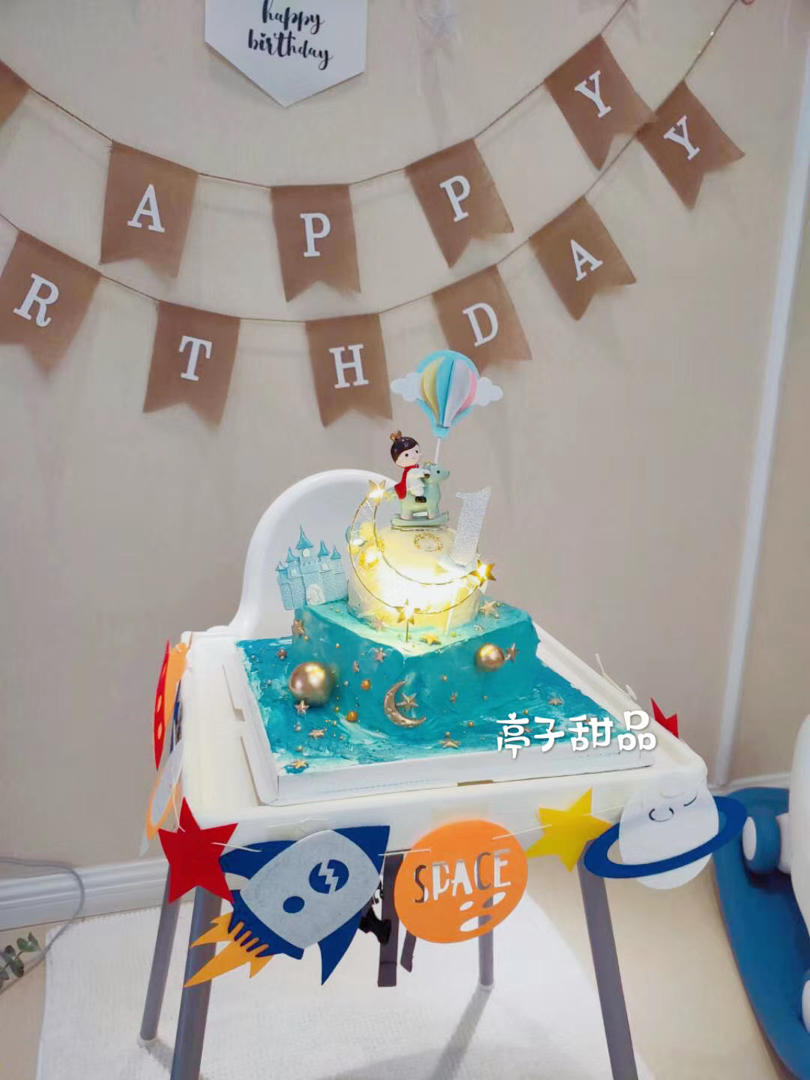 Linda小王子星空蛋糕