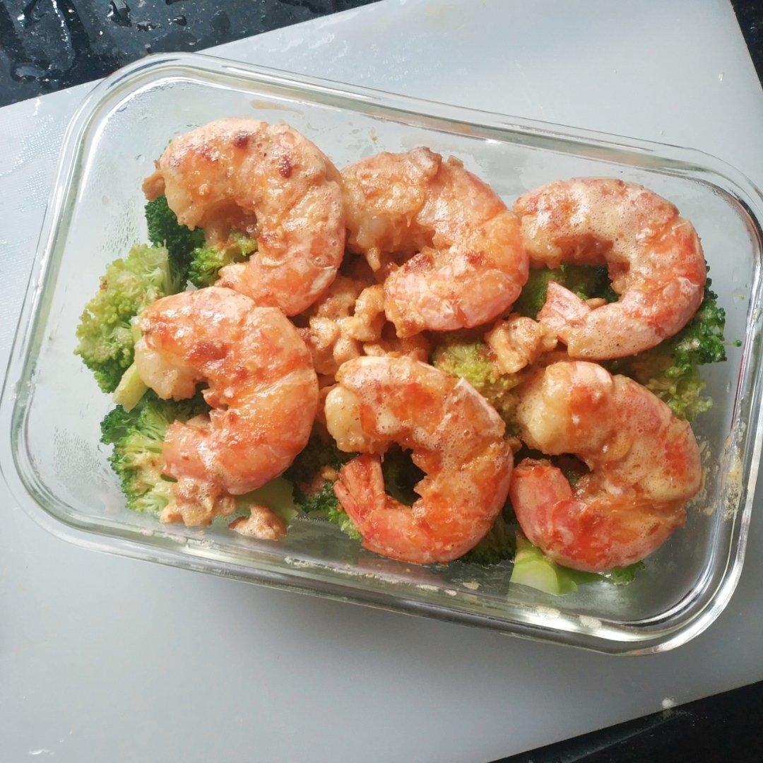 咸蛋黄炒虾