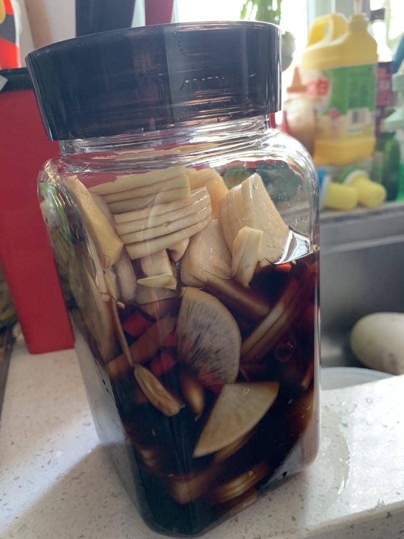 爽口开胃腌萝卜片