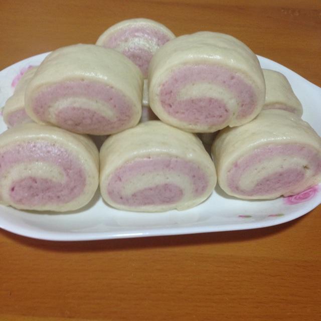 双色刀切馒头