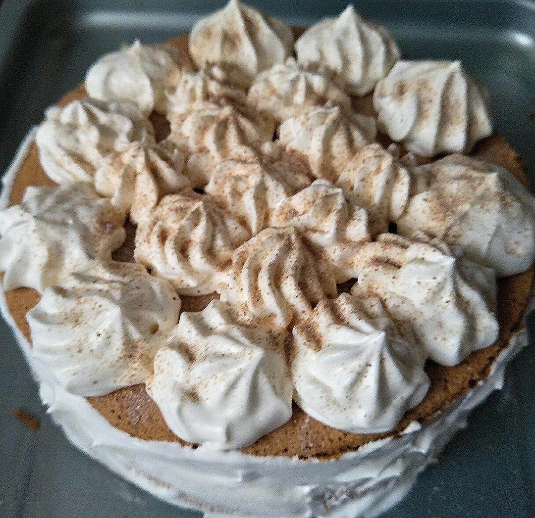 【零失败】不会裱花没关系的水果裸蛋糕 芒果裸蛋糕 完美戚风胚