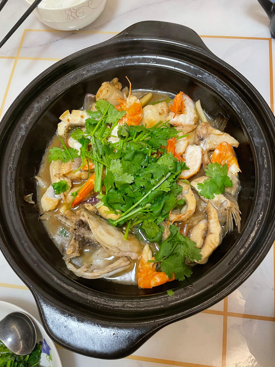 快手鲈鱼煲