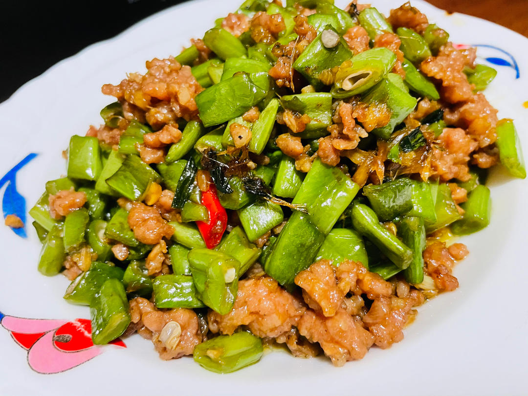 🔥下饭狂魔肉沫豆角/又是三碗米饭