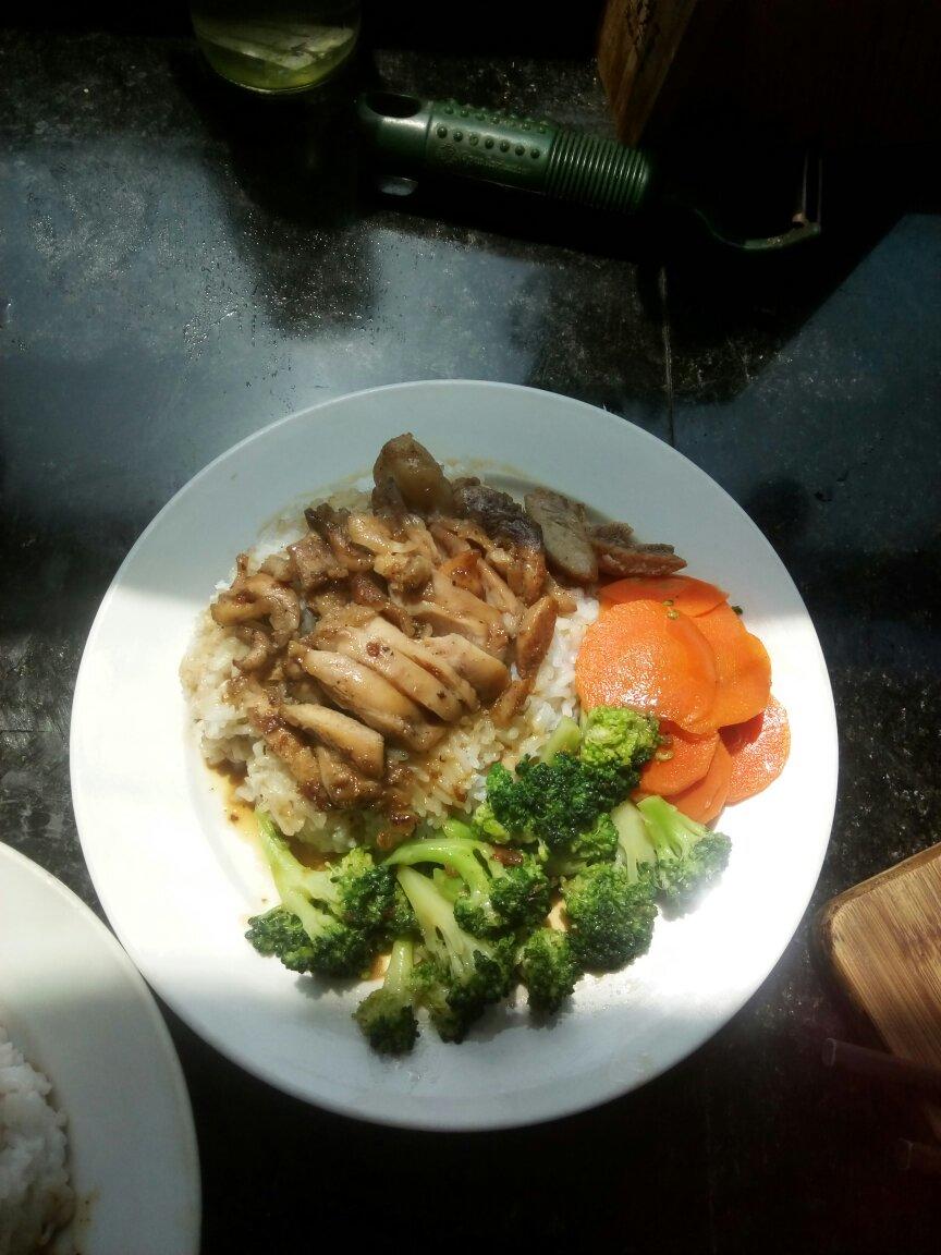 日式照烧鸡排饭