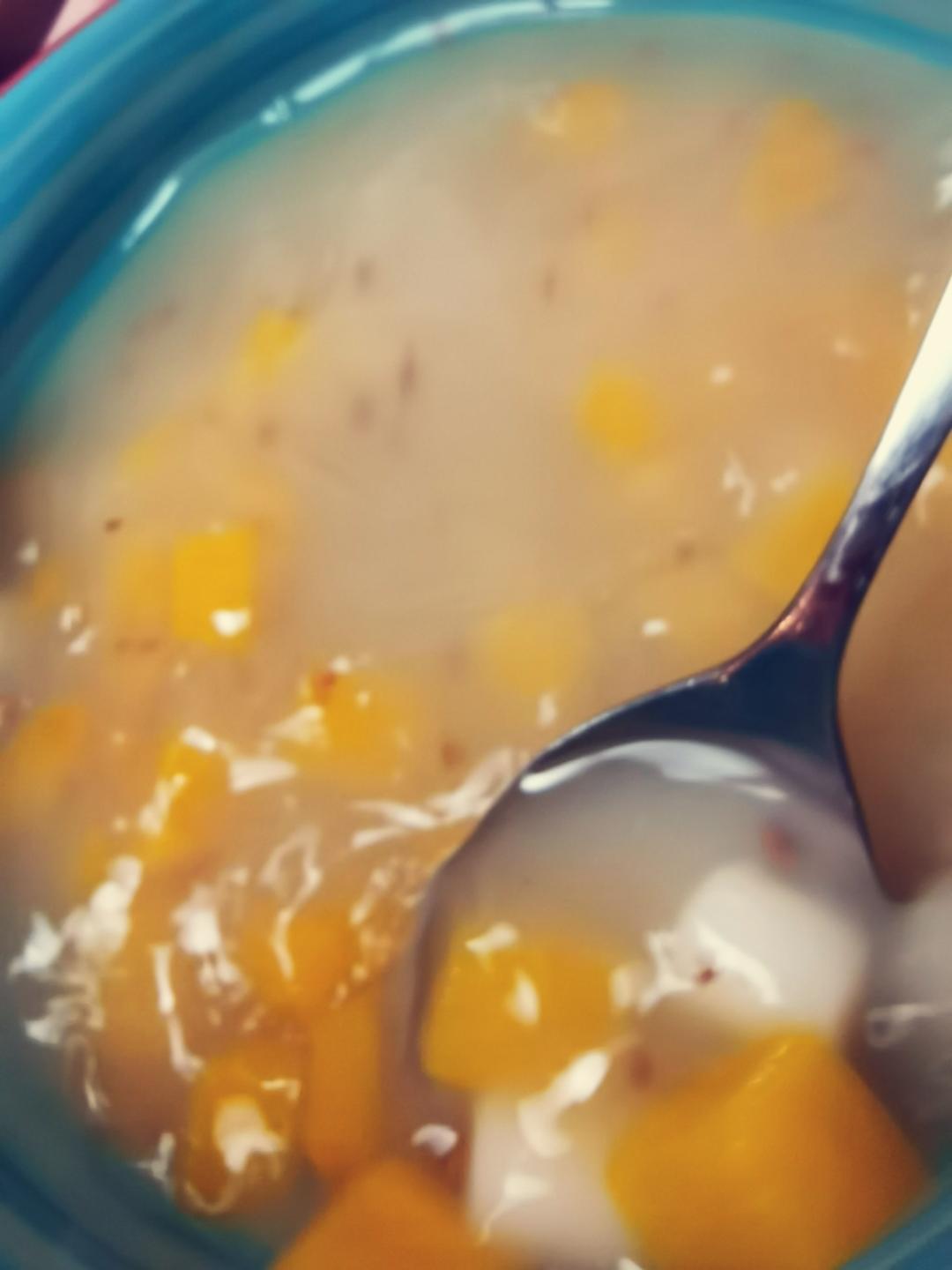 桂花红薯年糕甜汤