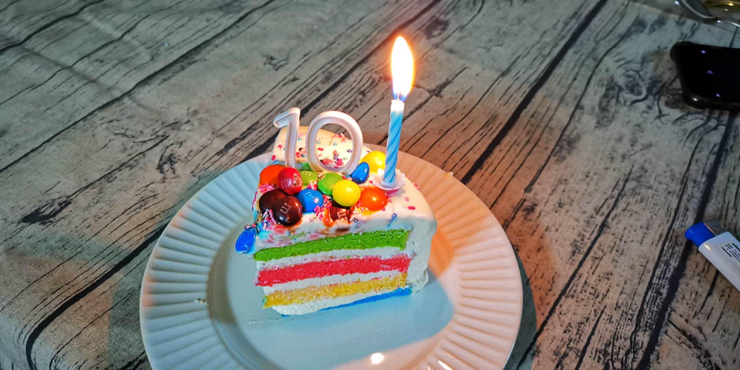 6寸彩虹蛋糕