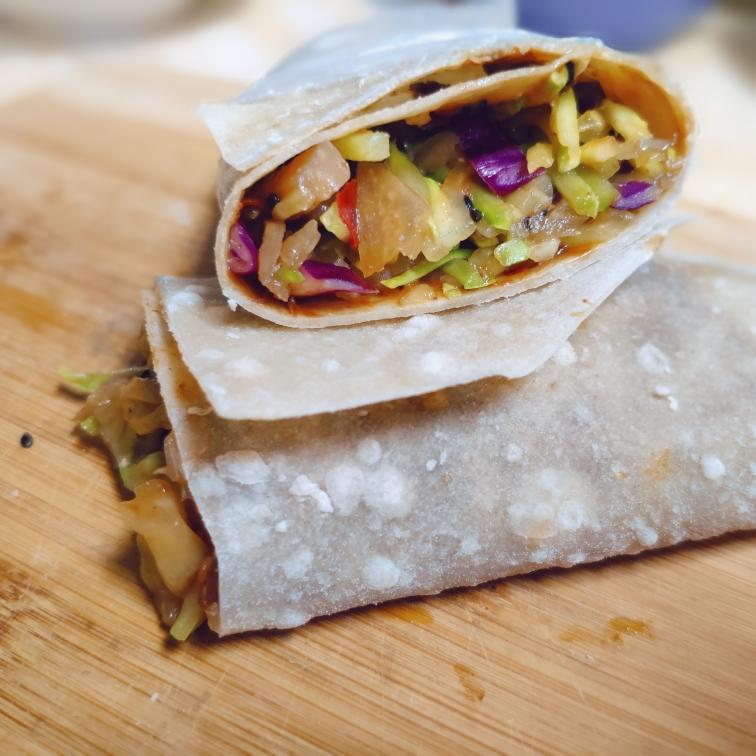 凉了也不硬的超薄无油减脂全麦麸卷饼