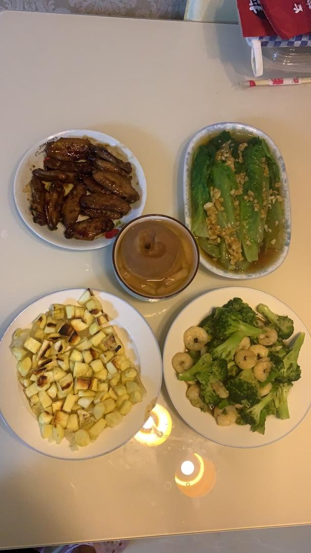 西兰花炒虾仁🍤