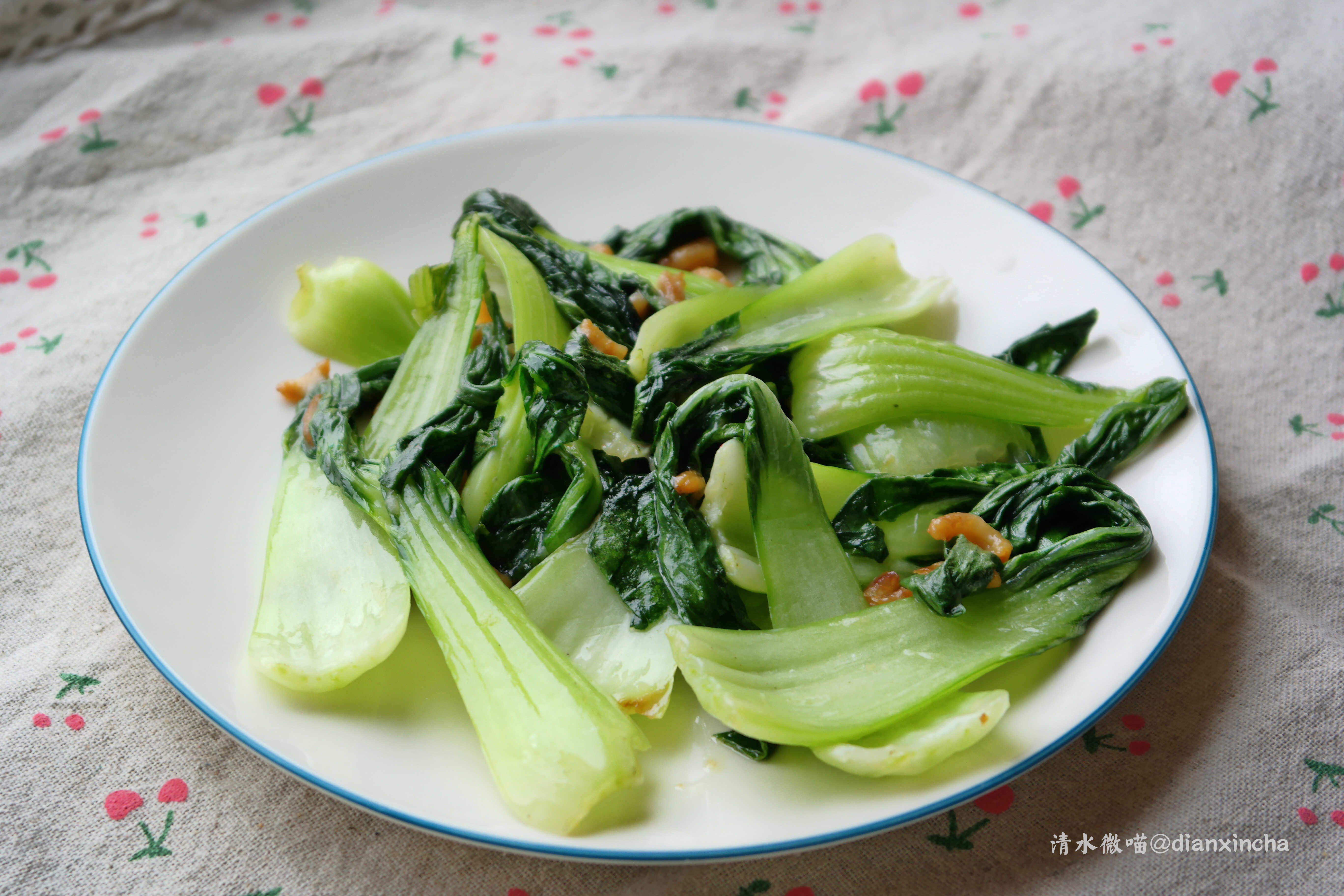 海米烧油菜