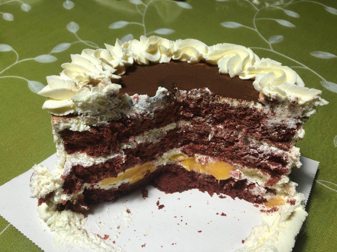 暖心红丝绒蛋糕［6寸绵软戚风版 ］