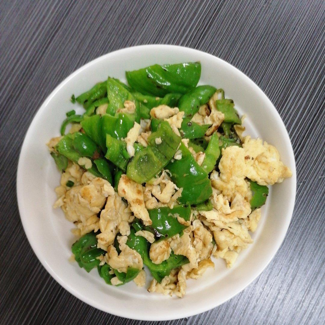 青椒炒鹅蛋